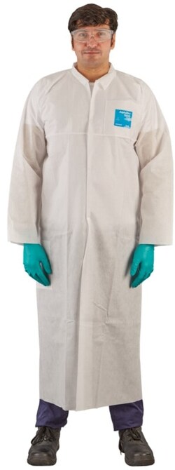Ansell Alphatec 1500 Plus Lab Coat Bound - Model 204 X-Large | Buy Online | Ansell | Fisher Scientific
